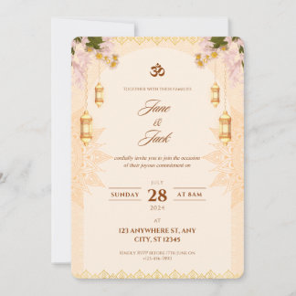 Únete a nosotros - Invitación de Boda