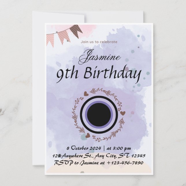 Únete a nosotros para celebrar la invitación de cu (Anverso)