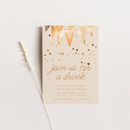 Únete A Nosotros Para Tomar Una Bebida Invitación