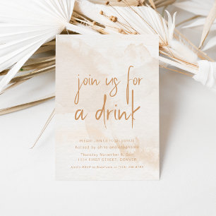 Únete A Nosotros Para Tomar Una Bebida Invitación