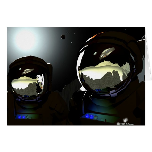 Unexpected Visitors UFO (Anverso (Horizontal))