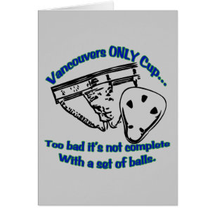 Única tarjeta de la taza de Vancouver