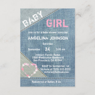 ÚNICAS invitaciones a bañador de Chicas de Denim