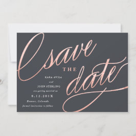 Unicas invitaciones modernas para guardar la fecha