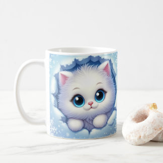 Único ajuste de tazas de gatito 3D - Diseño de sub