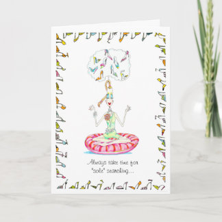 "Único" buscando la tarjeta de la amistad o de