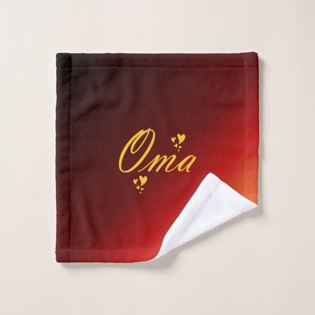 único, hermoso, colorido, pintado patrón un tamaño (Toallita)