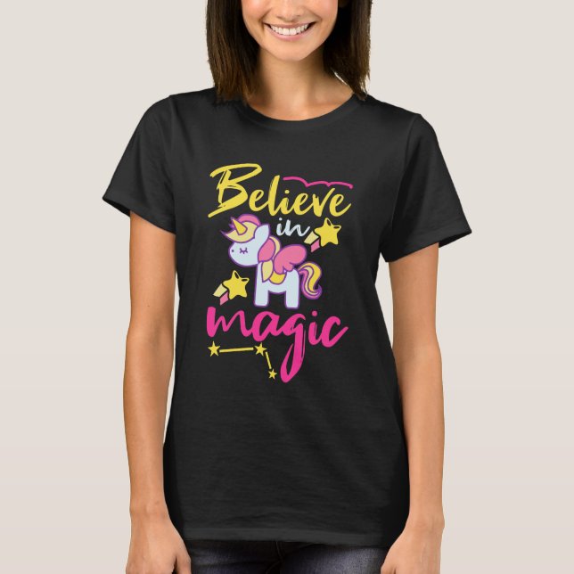 Unicorn cita regalo de camiseta (Anverso)