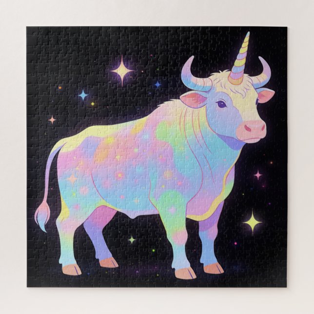 Unicorn Cow Puzzle (Vertical)