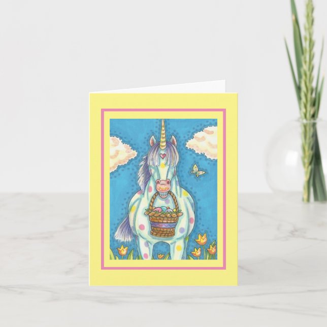 UNICORN DE LA CUBIERTA DE HUEVOS DEL PASILLO, TARJ (Anverso)