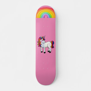 UNICORN RAINBOW PINK SKATEBOARDS PARA CHICAS
