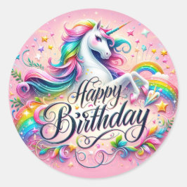 Unicorn se maravilla con los Pegatinas