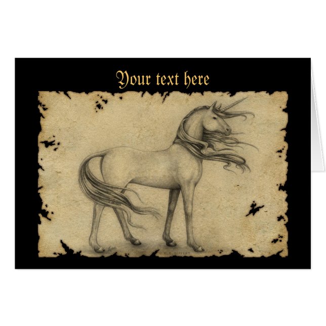 Unicornio (Anverso (Horizontal))