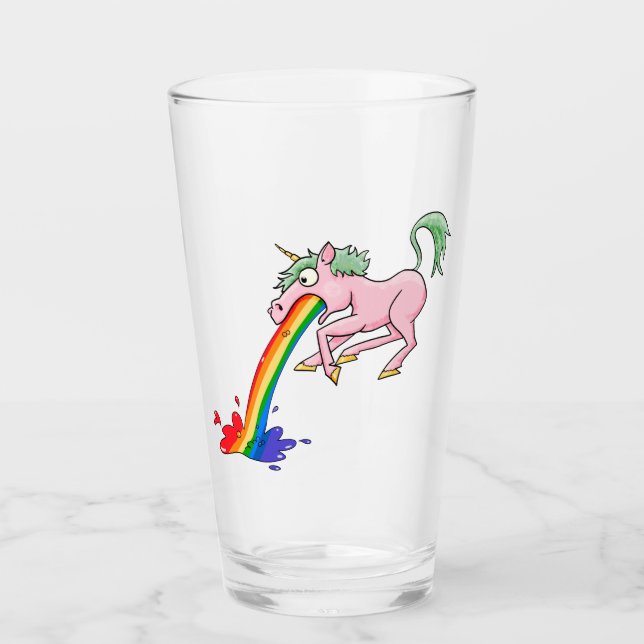 Unicornio arcoiris Personalizado (Anverso)