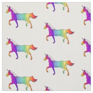 Unicornio Arcoíris / Tela para Niños