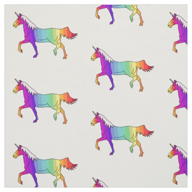 Unicornio Arcoíris / Tela para Niños (Retal)