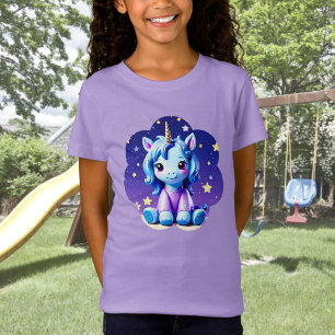 Unicornio bebé en camiseta de PJ