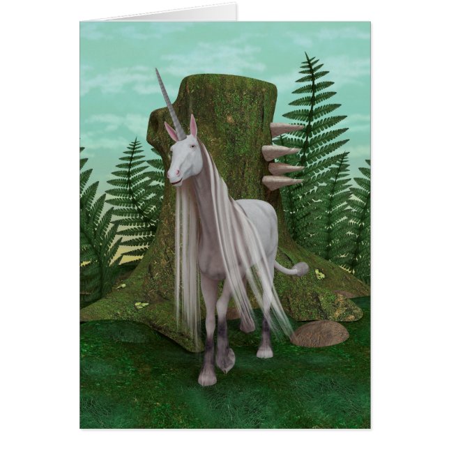 Unicornio blanco (Frente)