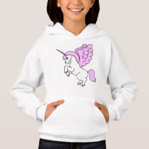 Unicornio blanco y rosado