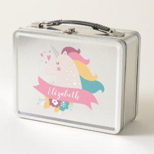 Unicornio caprichoso   Floral personalizada