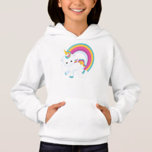 Unicornio con Chica arcoiris