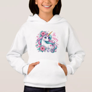 Unicornio con flores para mujeres y Chicas