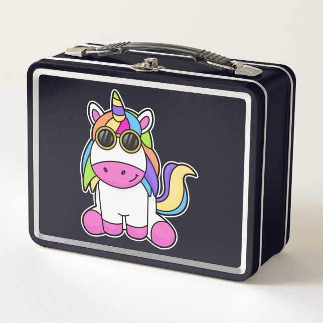Unicornio con gafas de sol (Anverso)