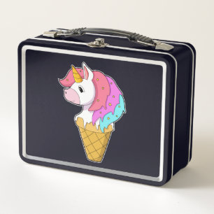 Unicornio con helado