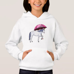 Unicornio con paraguas