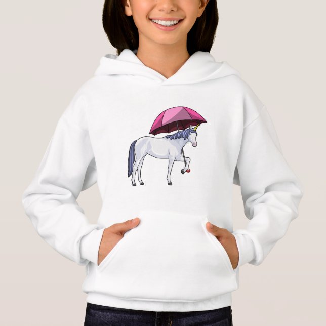 Unicornio con paraguas (Anverso)