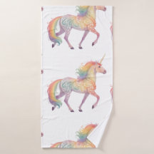Unicornio de Arcoíris Mágico Personalizado 