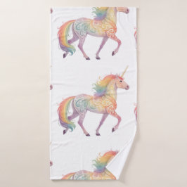 Unicornio de Arcoíris Mágico Personalizado 