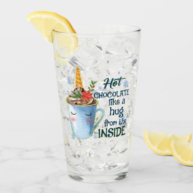 Unicornio de chocolate caliente (Anverso (hielo))