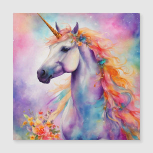 Unicornio de color Pastel