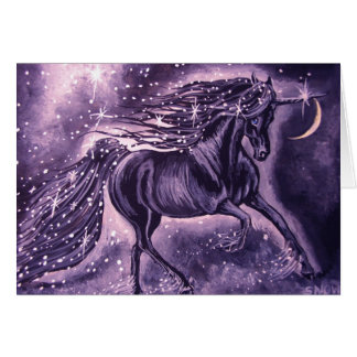 Unicornio de medianoche del cielo