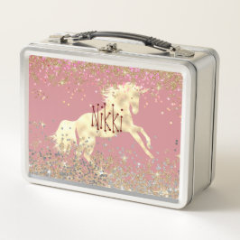 Unicornio de oro Purpurinoso