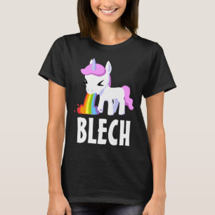 UNICORnio DE VÓMITO DE ARCOÍRIS Divertida Camiseta