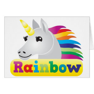 Unicornio del arco iris