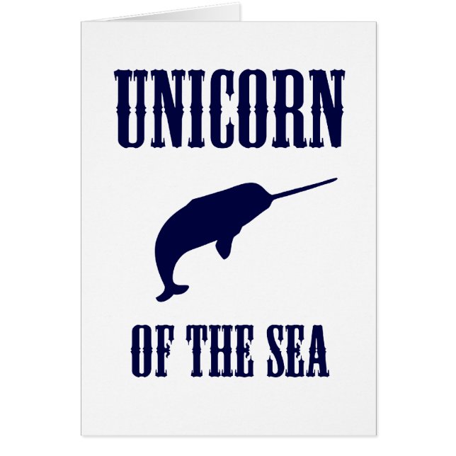 Unicornio del mar (Narwhal) (Frente)