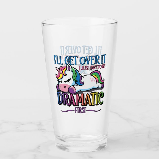 Unicornio dramático (Anverso)
