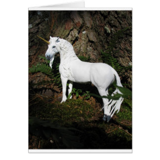 Unicornio en los bosques