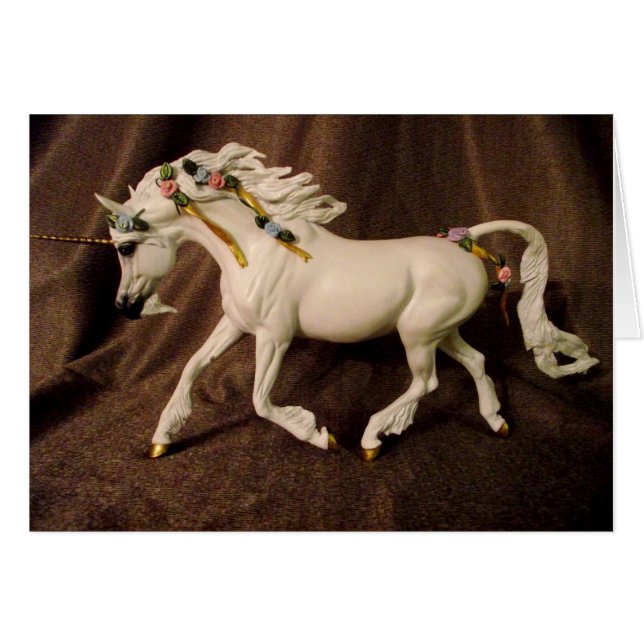 Unicornio floral (Anverso (Horizontal))