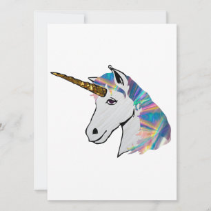 unicornio holográfico