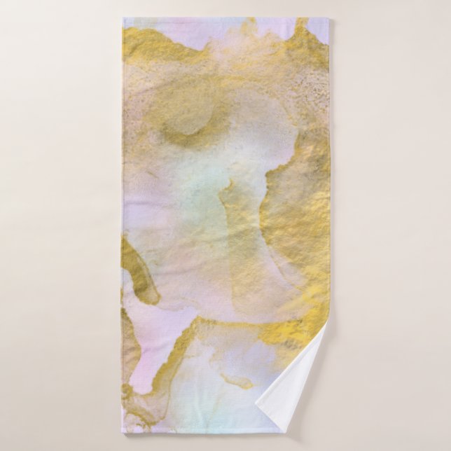 *~* Unicornio Holográgico Pastel Gold AP1 (Toalla de baño)