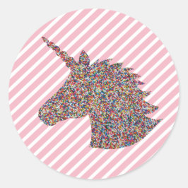 Unicornio rompe Pegatinas de la banda de cumpleaño