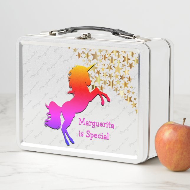 UNICORNIO Rosa Personalizado (In situ)