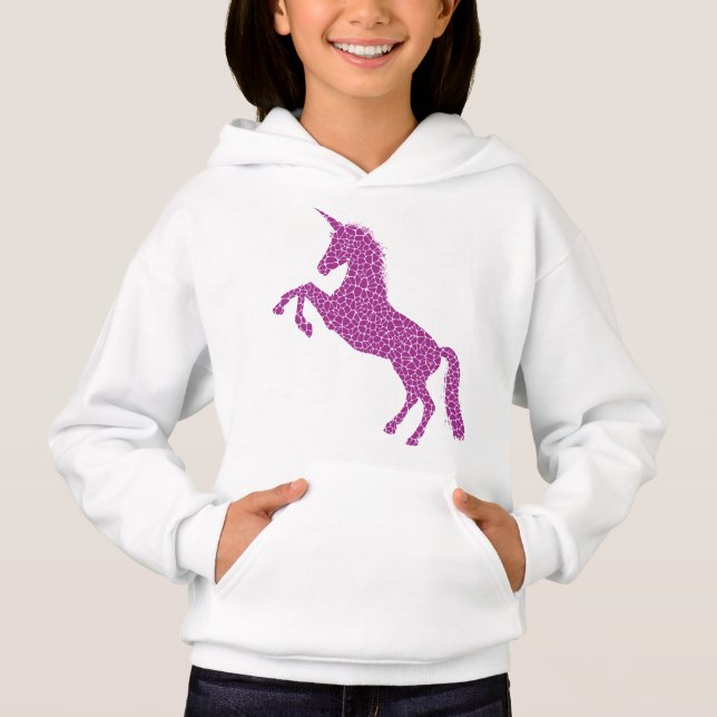 Unicornio rosado giratorio moderno (Anverso)