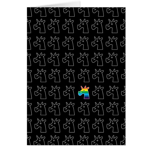 Unicornio satisfecho (Frente)