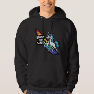 Unicornio Sorry not Sorry Jersey Adulto