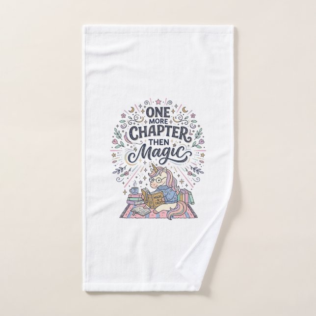 Unicornio Un Capítulo Más Luego Magia Imprimir Pre (Toalla de mano)